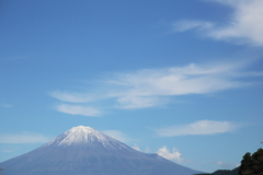 青雲と富士山（ふじやま）　～ノーファインダーショット！