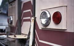 光り輝く硝子ライト