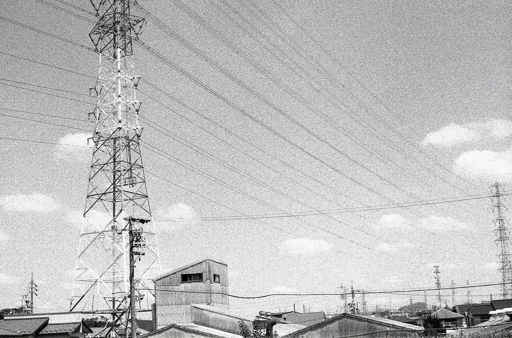 青空も粒子感が多少出ていますね。