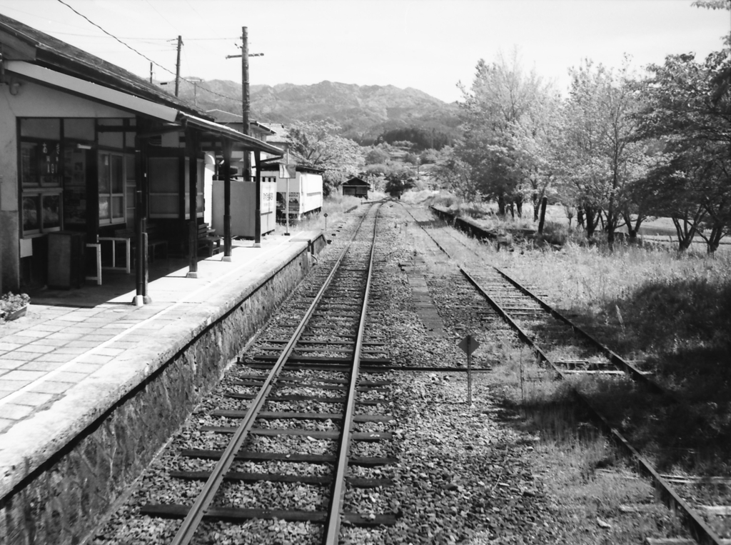 さよなら阿木駅、またね…