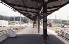 終着駅のホーム