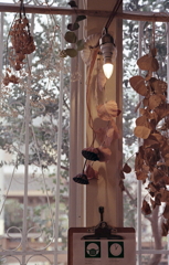 豆電球が優しい