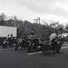 カスタムバイクはモノクロフィルムが似合う