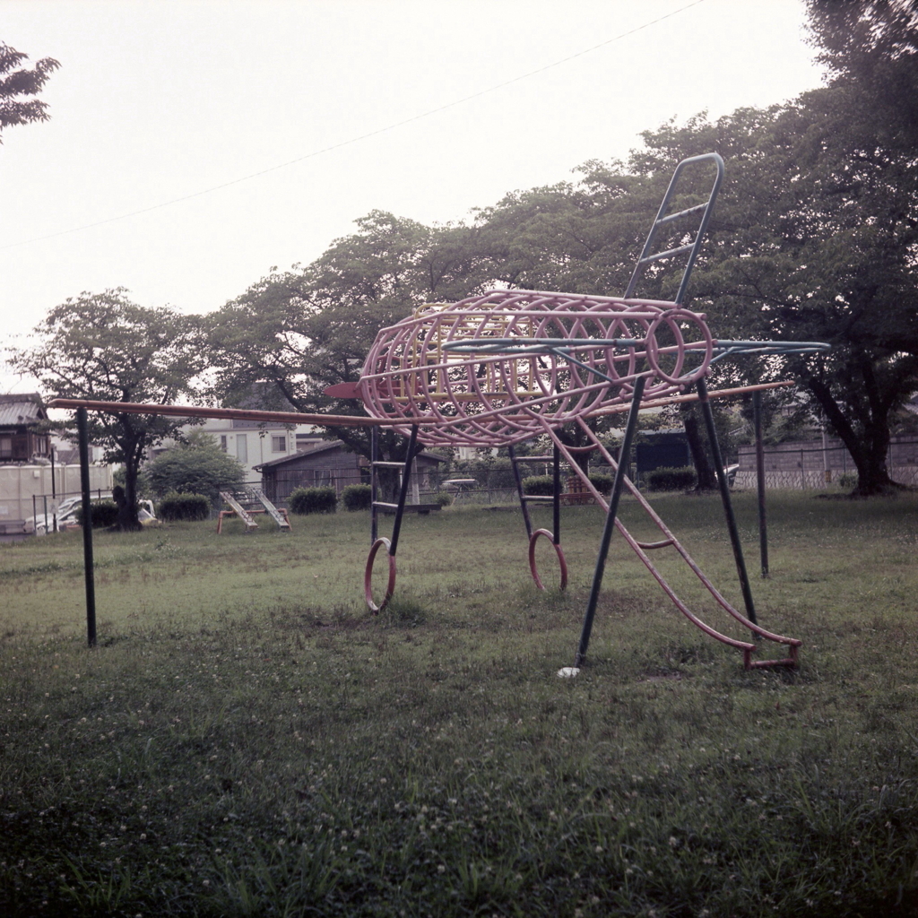 公園飛行機