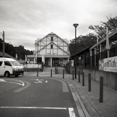 明智鉄道山岡駅　