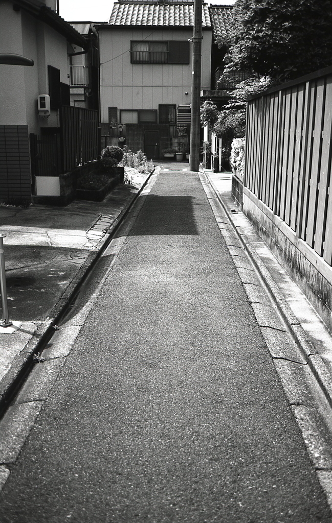 さて、路地を歩こうか…