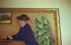 特養に飾られた絵画