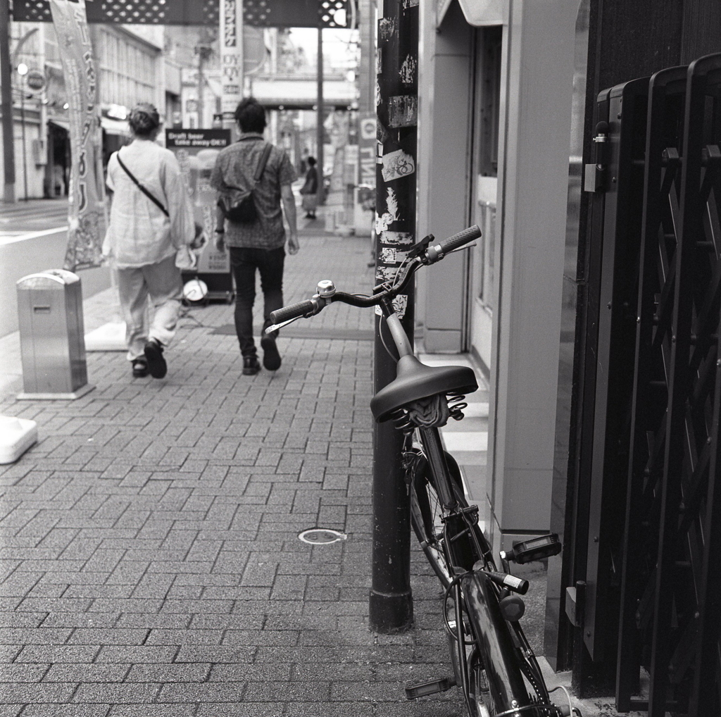 何気に…駐輪自転車