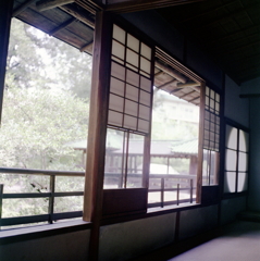 茶室の窓辺 茶室の窓辺