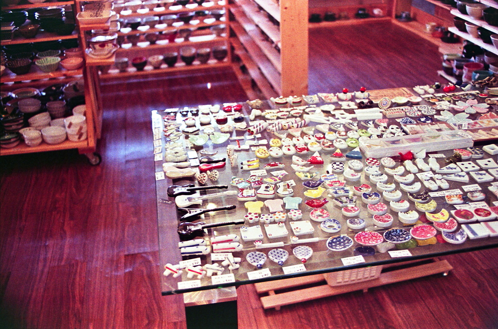 箸置きだけでも目が回りそうだね。（笑