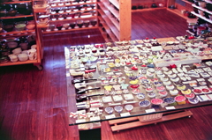 箸置きだけでも目が回りそうだね。（笑