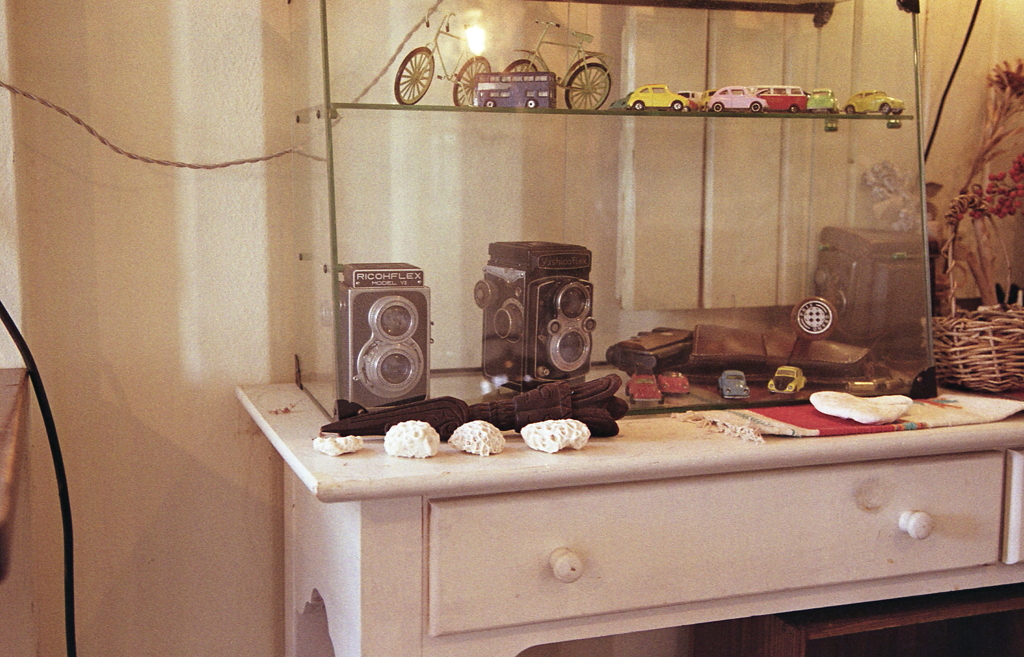 硝子ケースのRICOHFLEX