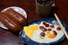 とある日の朝食