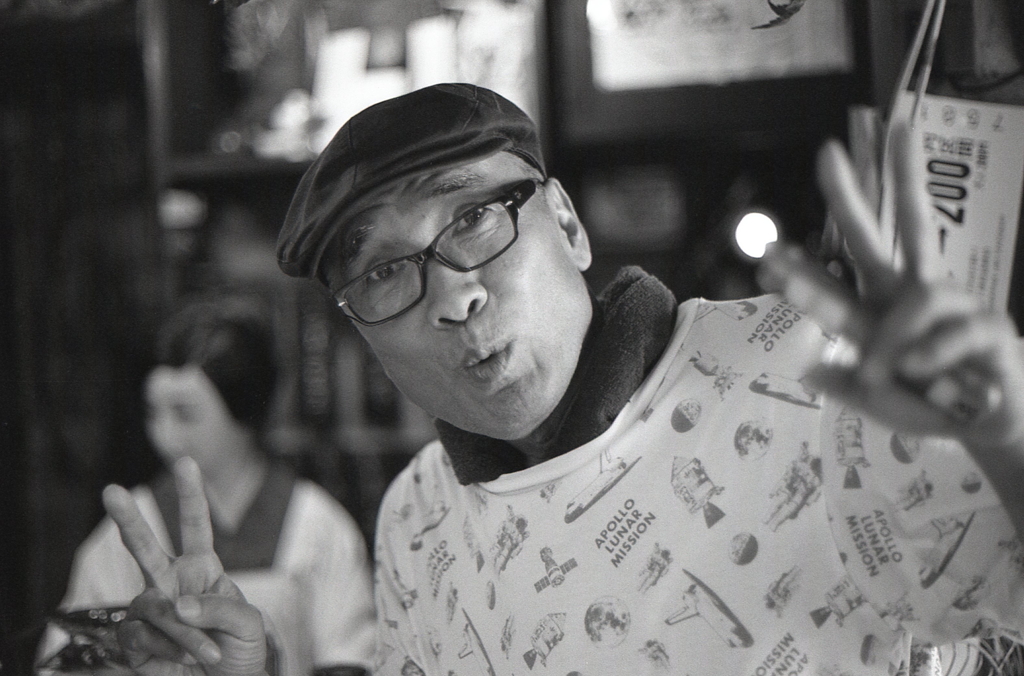 大門横丁居酒屋「ひかり」のオーナー様です。　～2018年７月撮影