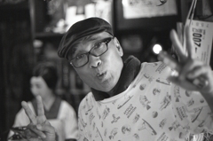 大門横丁居酒屋「ひかり」のオーナー様です。　～2018年７月撮影