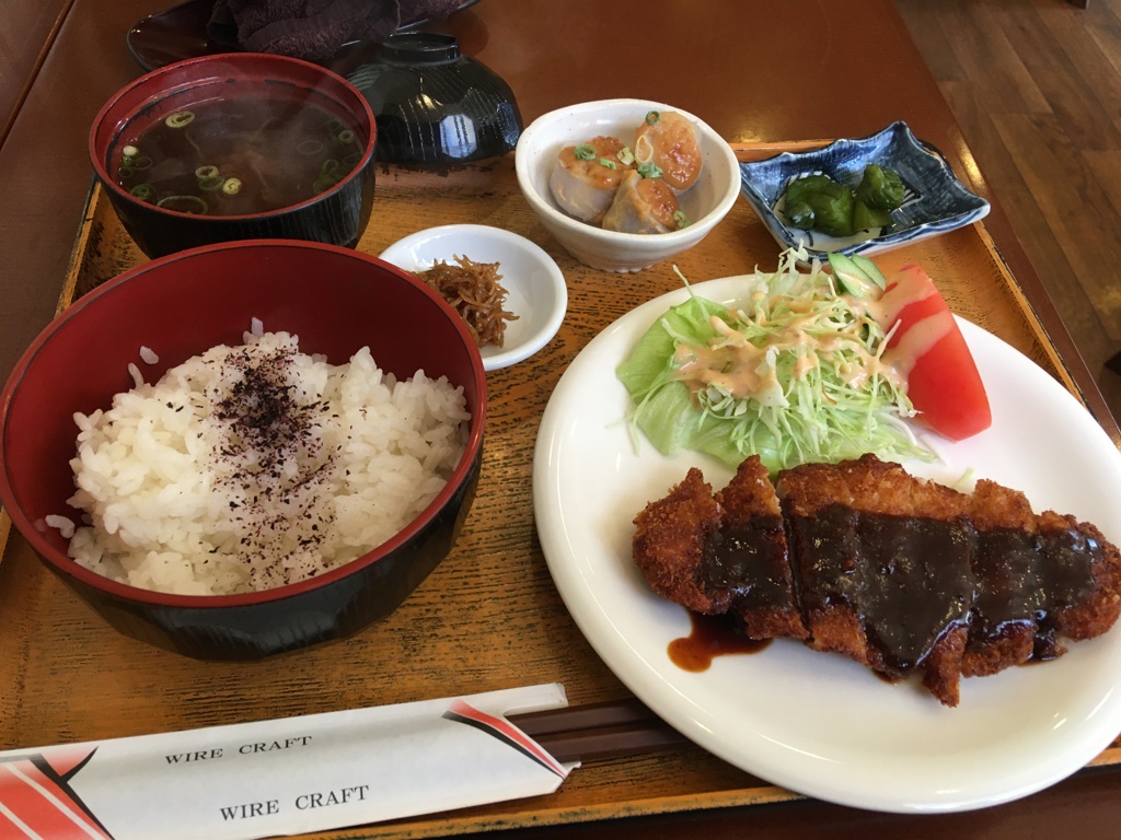 味噌カツ定食珈琲セット￥850円也！