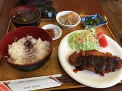 味噌カツ定食珈琲セット￥850円也！