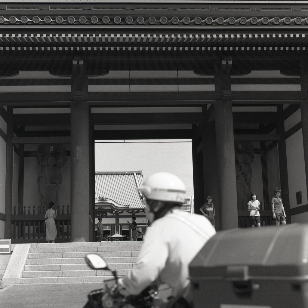 日泰寺の山…あ、ご苦労様です！（汗