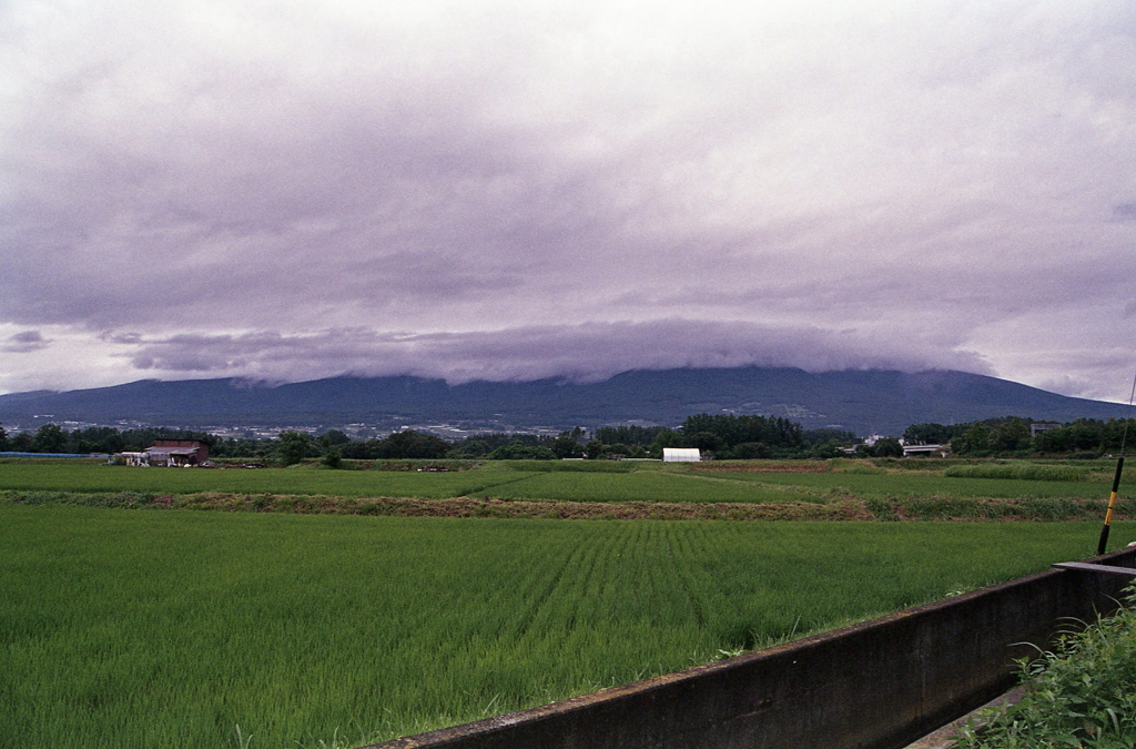 見えない浅間山