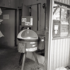 昭和の綿菓子製造機