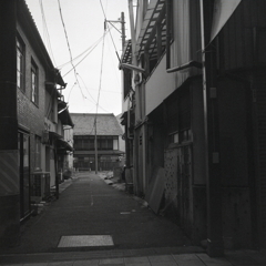 商店街の横路地