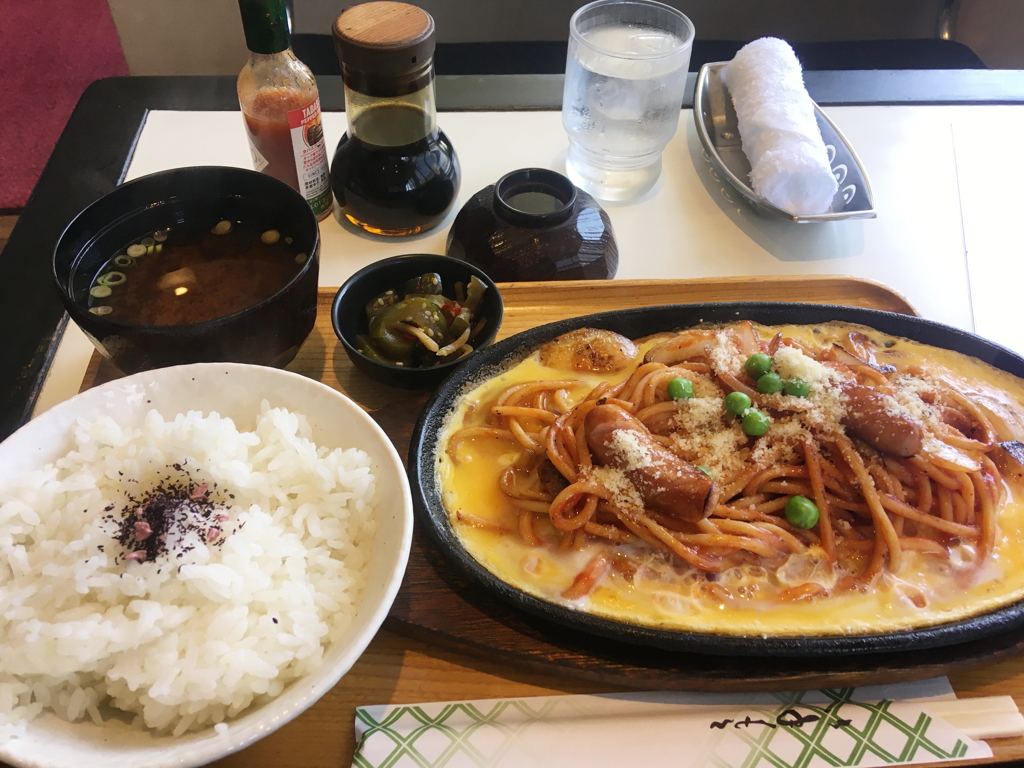 スパゲティ定食