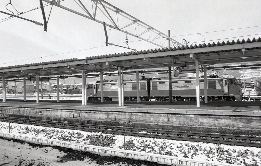 篠ノ井駅のBlue Thunder