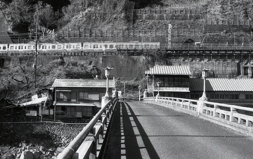 城嶺橋と電車の風景Ⅲ