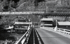 城嶺橋と電車の風景Ⅲ