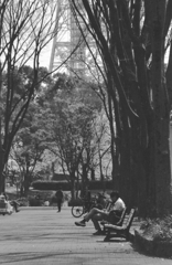 ベンチの人々Ⅱ　～okamos10様へ…