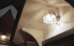 ロマンチックな外灯