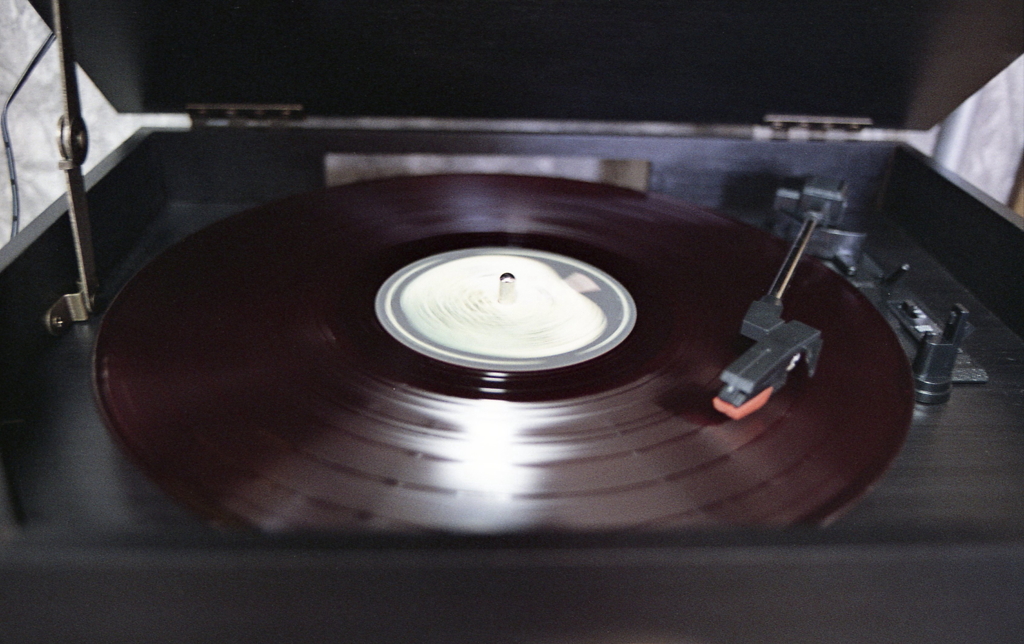 アップルの赤いレコード盤