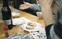お勧めはタレの焼き鳥とガツ