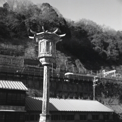 橋灯から定光寺駅