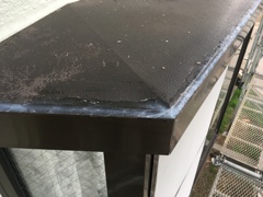 ２Fコーキング作業