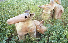 蚊取線香の子豚ではありません、埴輪です。（笑