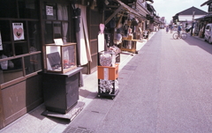 城下町の店通り