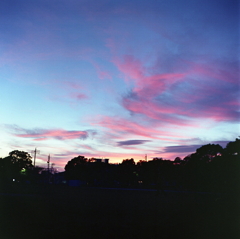ブロニカの夕陽