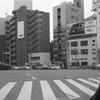 交差点のMINI