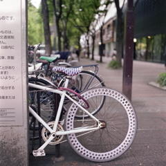 丸タイヤの自転車がいいね。 丸タイヤの自転車がいいね。