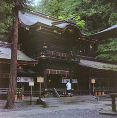 雨の参拝 雨の参拝