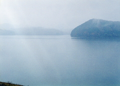 靄がかった水色の風景Ⅱ