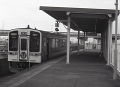 終点勝川駅へとうちゃこです！