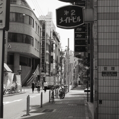 錆びれた街を闊歩する女たち　～名古屋女子大小路