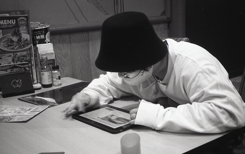 お前はラッパーか！（汗　～MINOLTA APEX 105試写