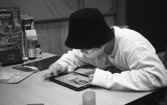 お前はラッパーか！（汗　～MINOLTA APEX 105試写