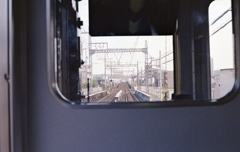 最後尾から何気に電車ショットでも