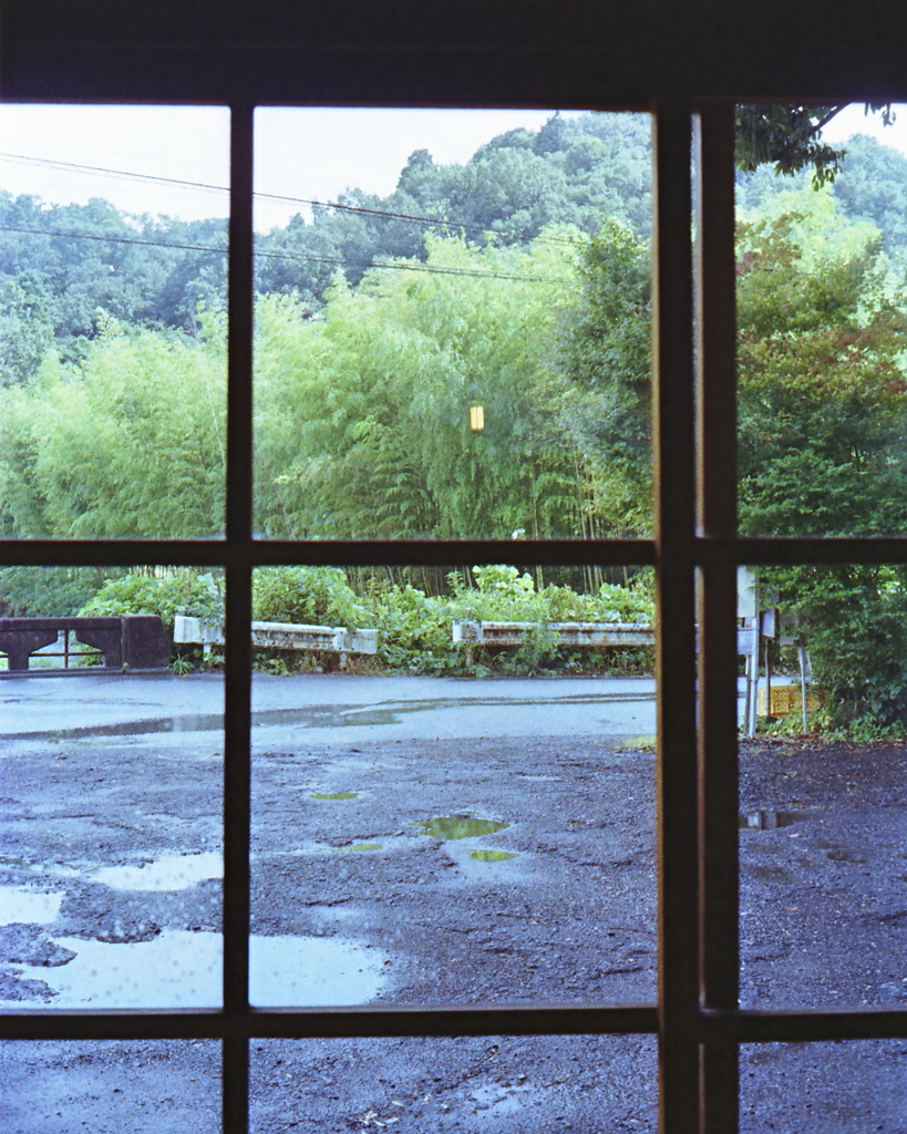 雨あがる。
