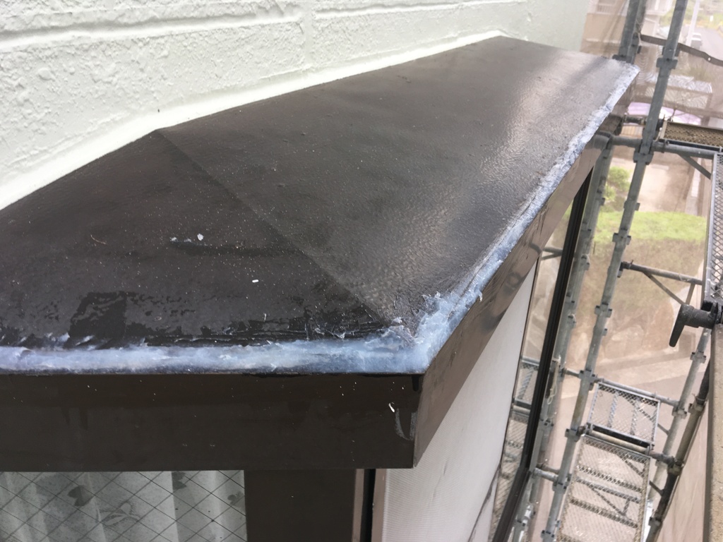 １Fコーキング全体作業