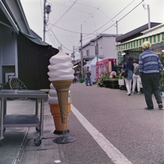 冬のソフトクリームはいかが？（笑